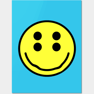 Trippy Smiley Posters and Art